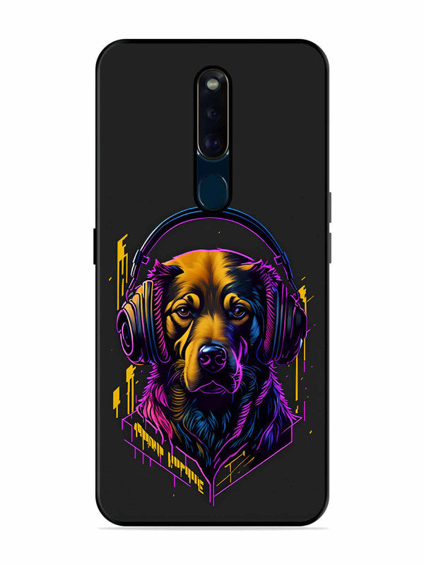 Oppo F11 Pro Music Lover Dog