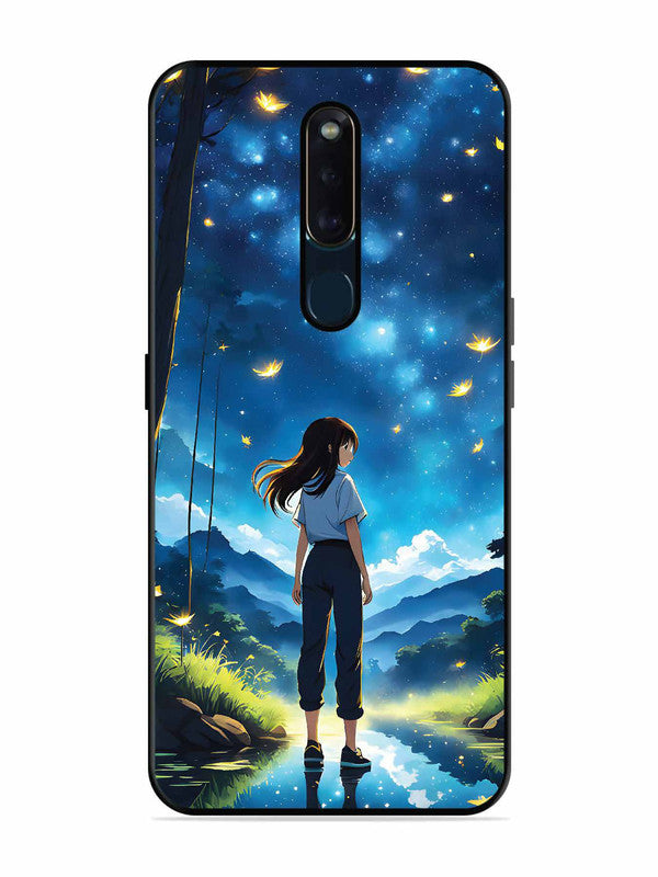 Oppo F11 Pro Girl In Beautiful Forest
