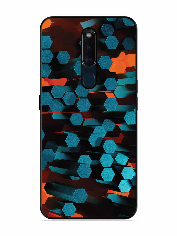 Oppo F11 Pro Hexagon 3D Abstract