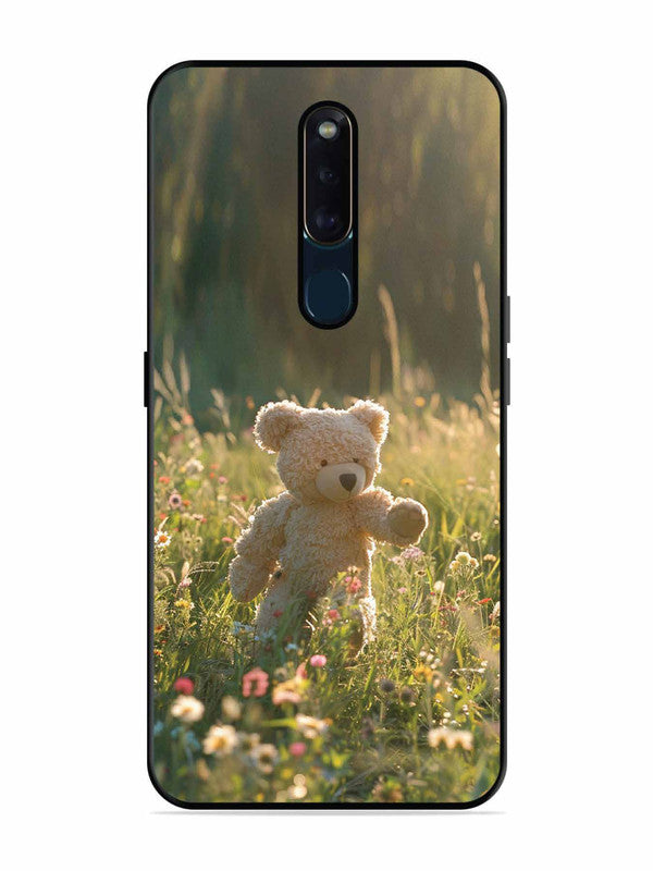 Oppo F11 Pro Teddy Bear Outdoors