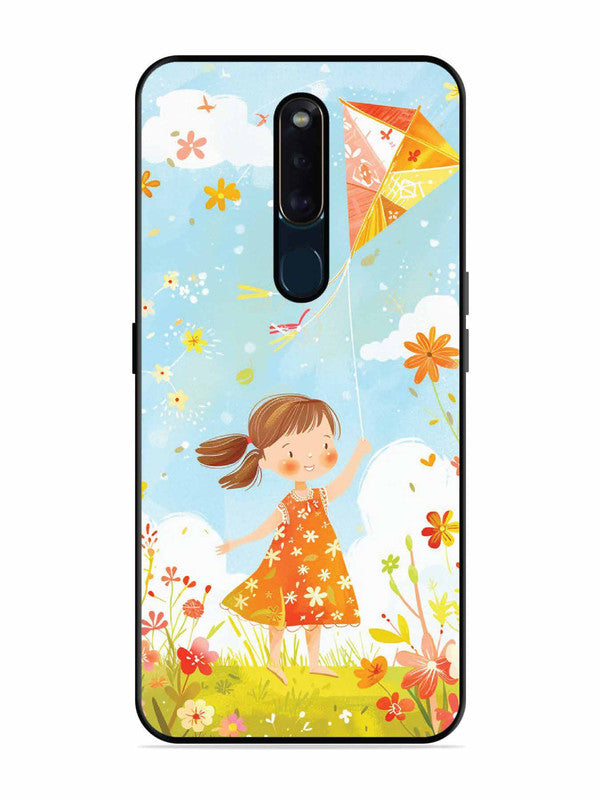 Oppo F11 Pro Little Girl Kite Flying