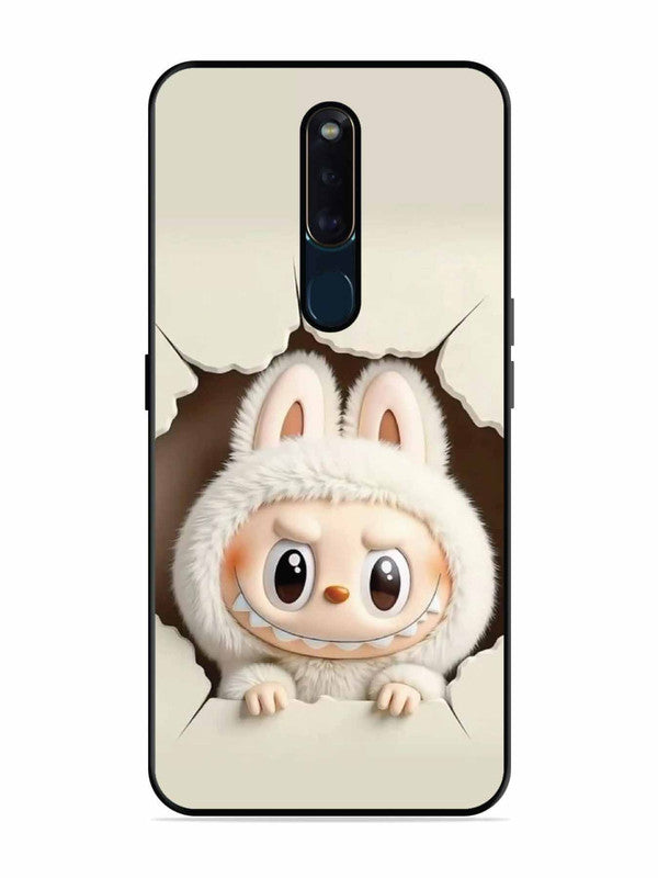 Oppo F11 Pro Labubu from Cracked Wall
