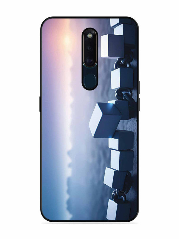 Oppo F11 Pro Minimalist Blockchain Cube Chain