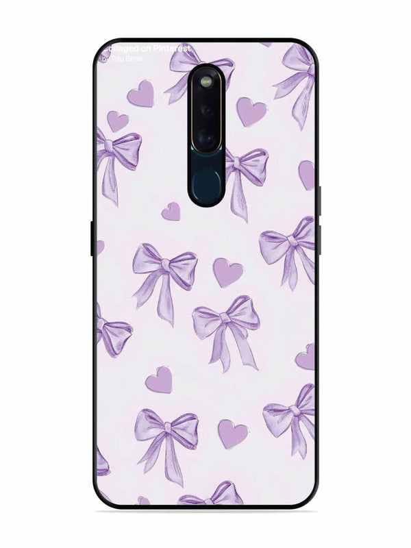 Oppo F11 Pro Bow Tie, Purple Hair Band