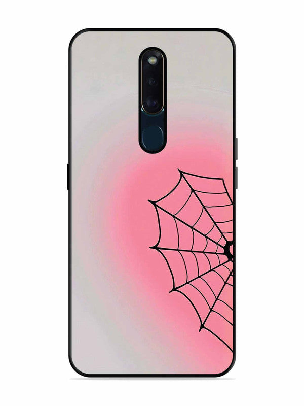 Oppo F11 Pro Spider Web Heart for Girl