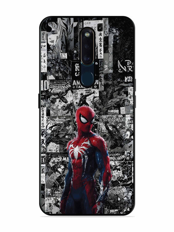 Oppo F11 Pro Spiderman Highlighted on News Paper