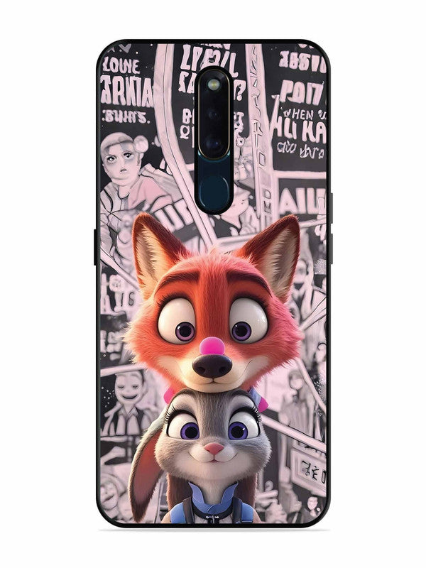 Oppo F11 Pro Cute Nick wilde and judy hopps 2
