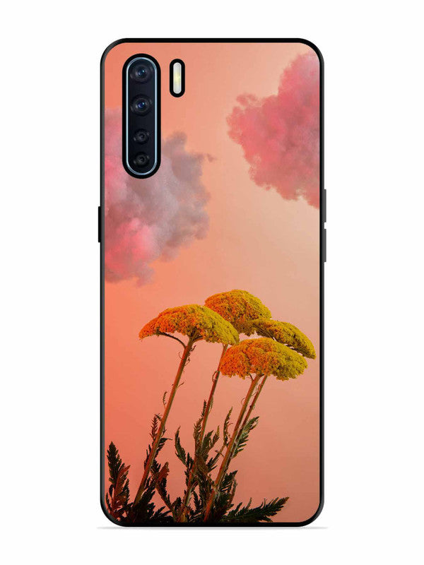 Oppo F15 Floral Sunset Blossom Sky
