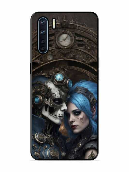 Oppo F15 Skeleton & Devil Girl