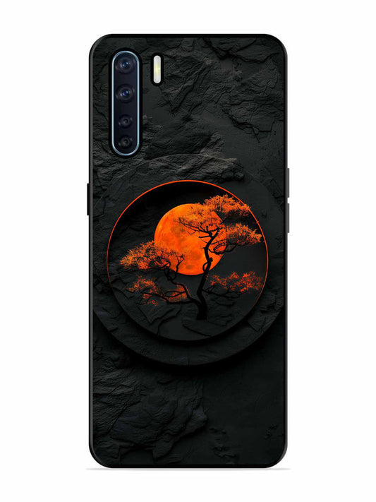 Oppo F15 Dark knight Red Moon