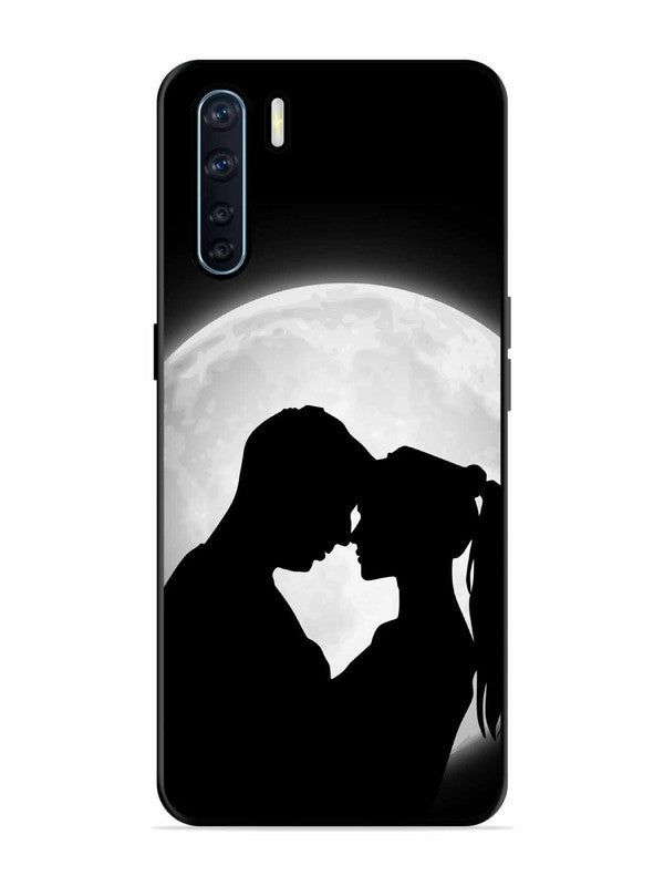 Oppo F15 Couple on Moon