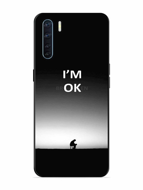 Oppo F15 I'm Broken A man on Chair Alone