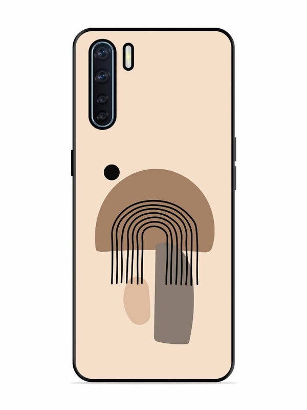 Oppo F15 Mushroom Illustration
