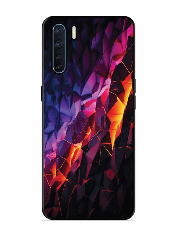 Oppo F15 3d-abstract-colorful