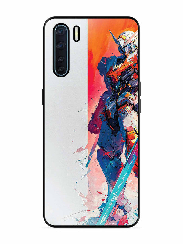 Oppo F15 gundam-mecha