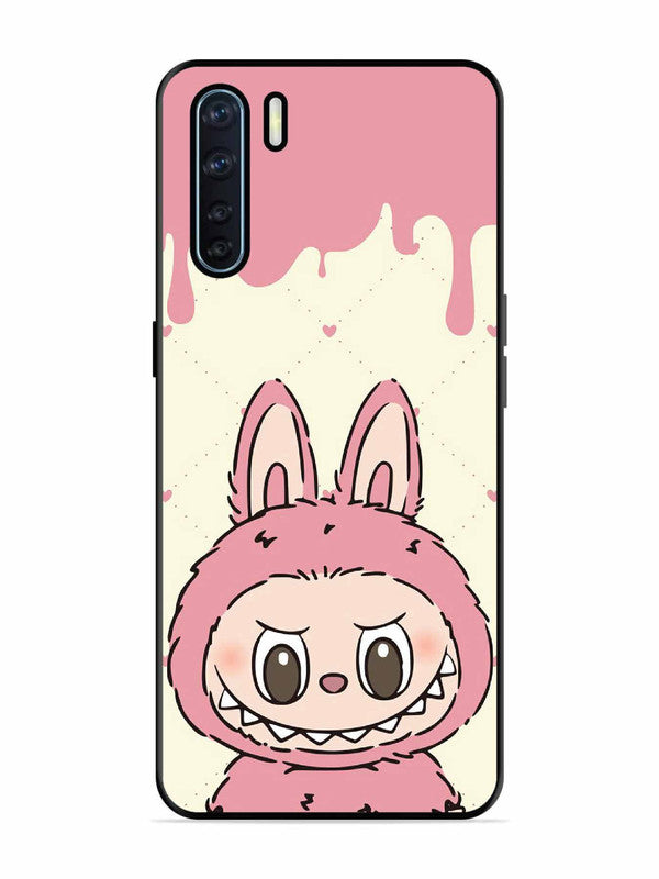 Oppo F15 Labubu Closeup Pink
