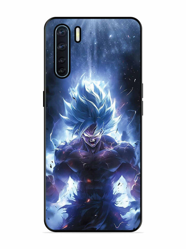 Oppo F15 Super Saiyan Blue and Angry