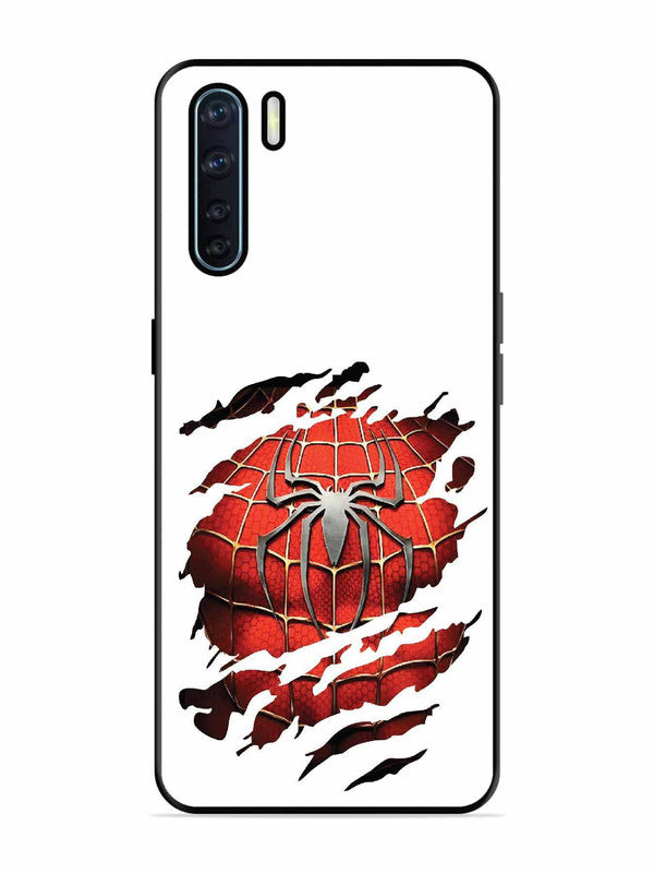 Oppo F15 Spider man iconic sign