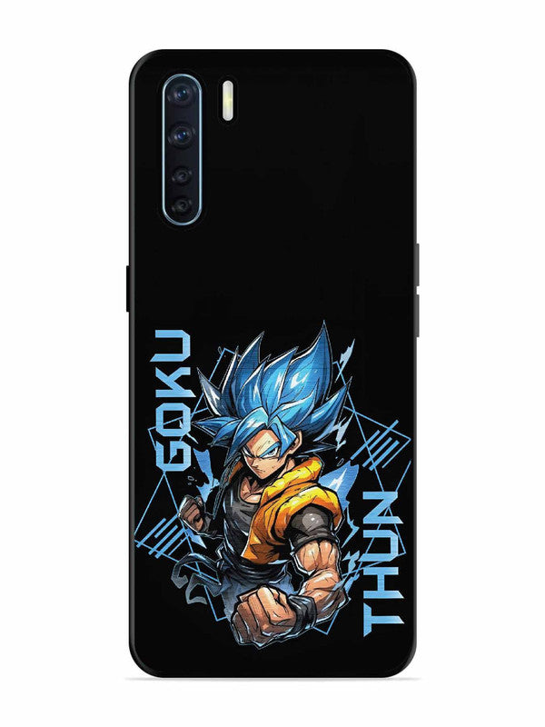 Oppo F15 Street Fighter Goku God Form