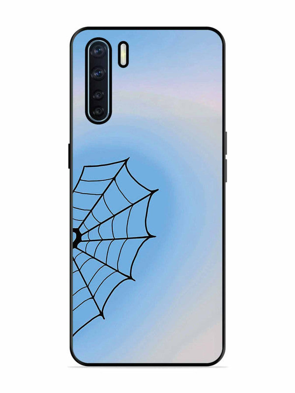 Oppo F15 Spider Web Heart for Boys