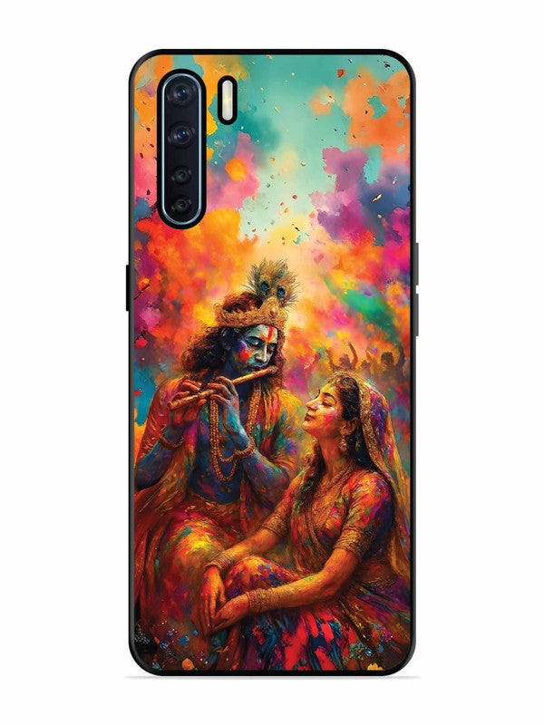 Oppo F15 Radha Krishna Playing Flute