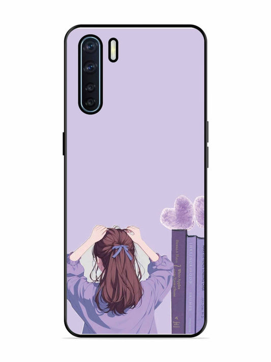 Oppo F15 Cute girl hairs