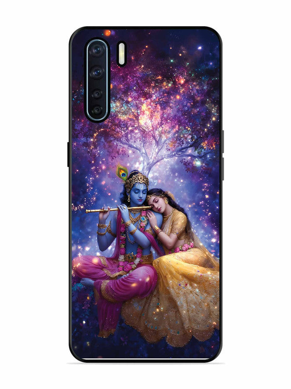 Oppo F15 Radha Krishna Enjoying Flute