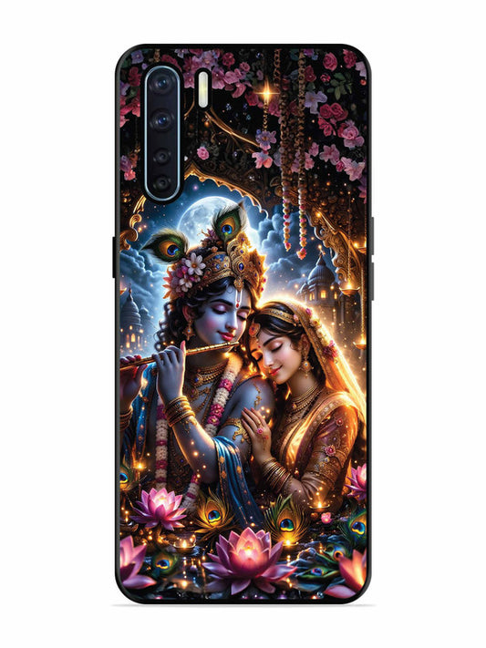 Oppo F15 Radha Krishna Enjoying Flute 2