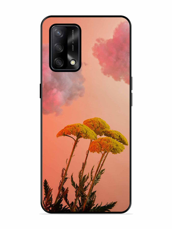 Oppo F19 Floral Sunset Blossom Sky