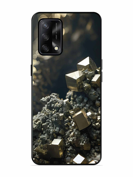 Oppo F19 Gold Crystals