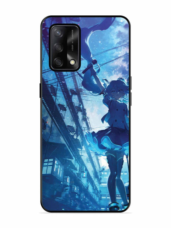 Oppo F19 Hatsune Miku Anime Girl