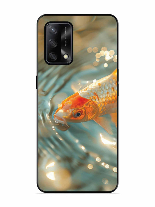 Oppo F19 gold-fish-animal