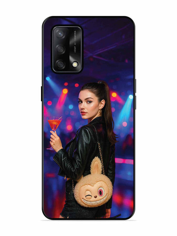 Oppo F19 Girl with Labubu Purs