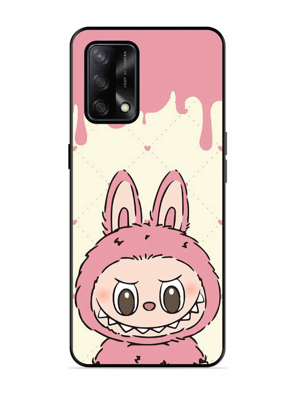 Oppo F19 Labubu Closeup Pink