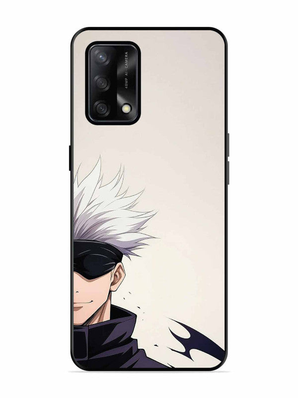 Oppo F19 White Hair Sorcerer Satoru Gojo
