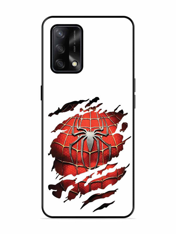 Oppo F19 Spider man iconic sign