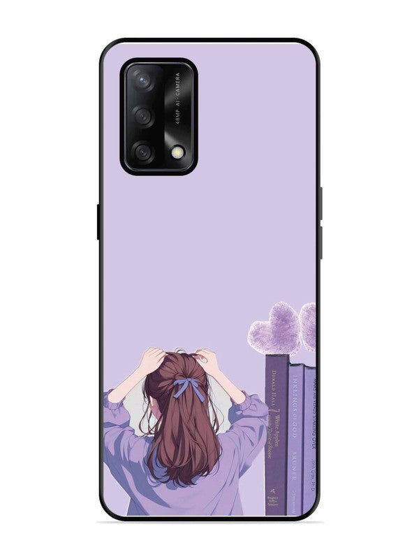 Oppo F19 Cute girl hairs