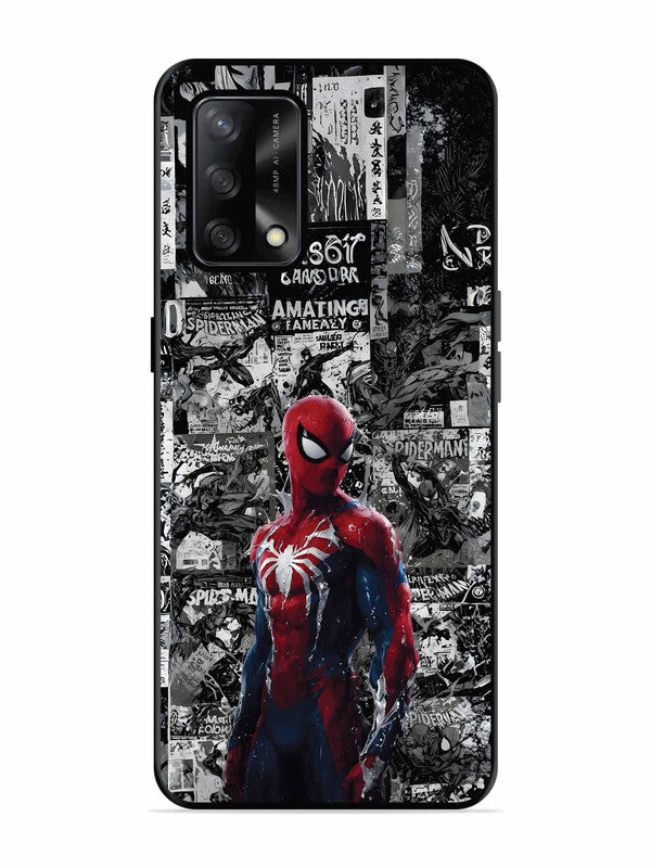 Oppo F19 Spiderman Highlighted on News Paper