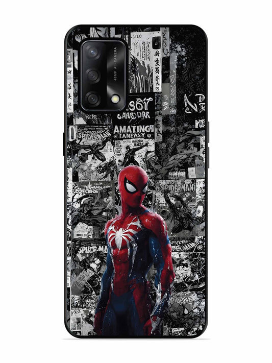 Oppo F19 Spiderman Highlighted on News Paper