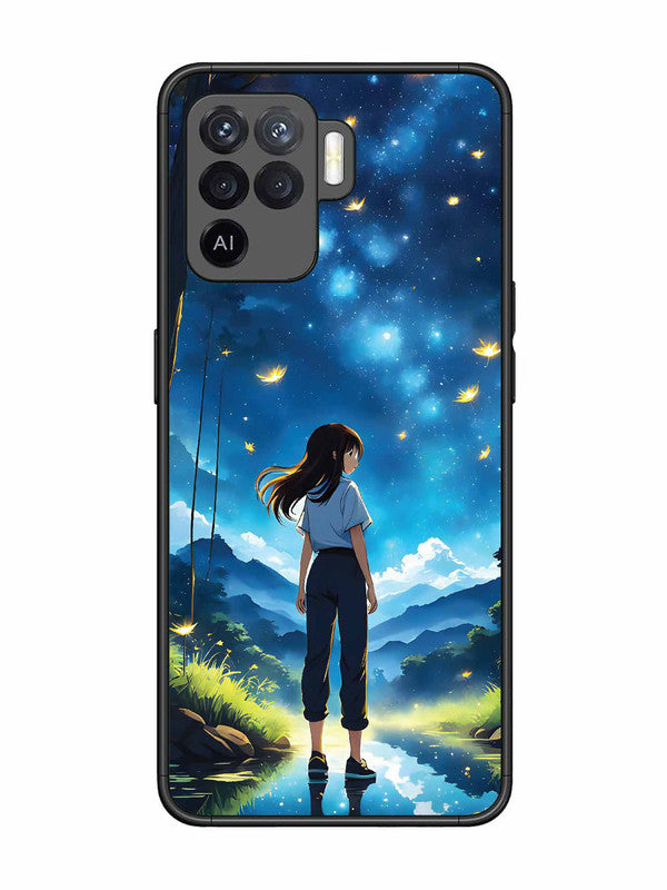Oppo F19 Pro Girl In Beautiful Forest