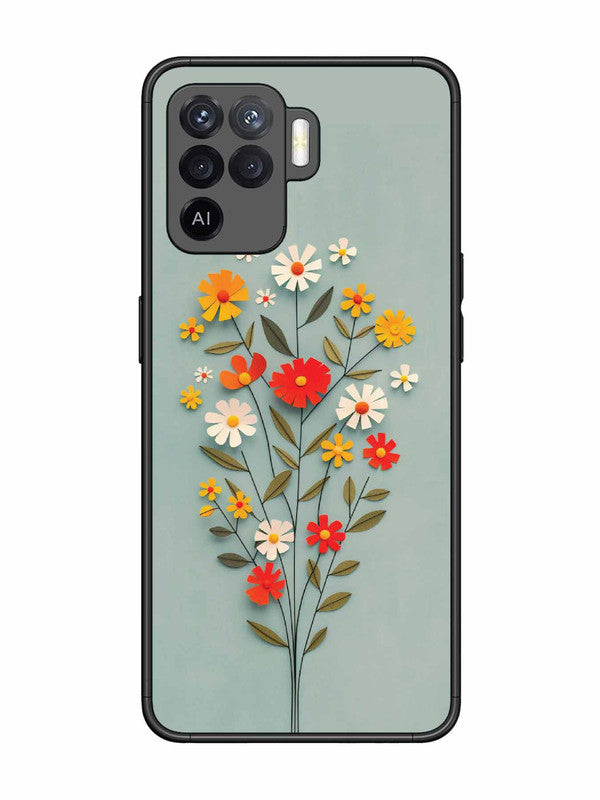Oppo F19 Pro Paper Flowers