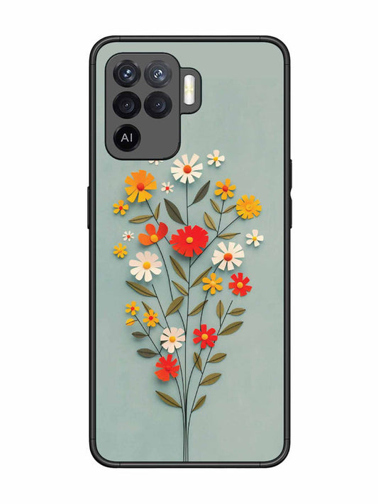 Oppo F19 Pro Paper Flowers