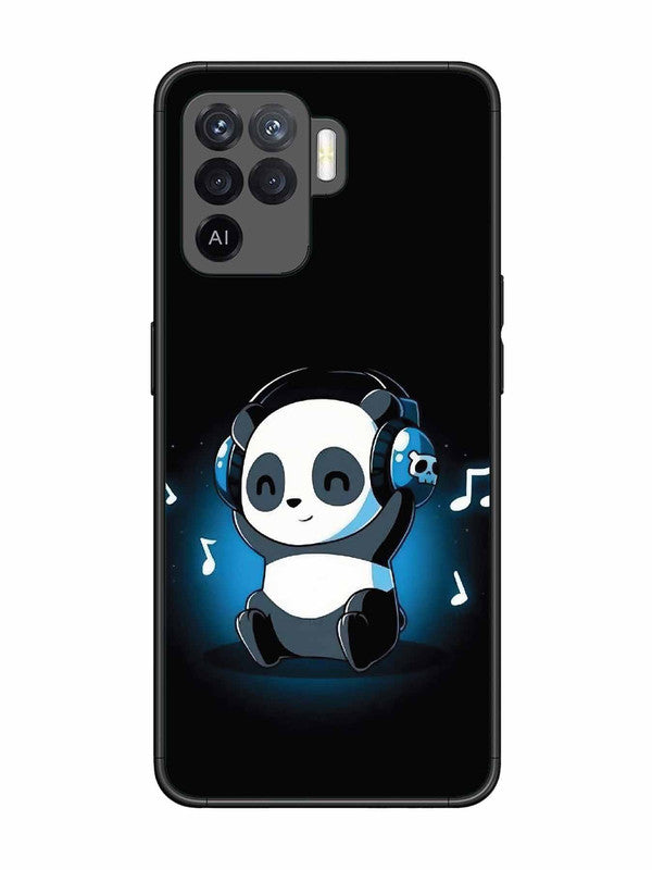 Oppo F19 Pro Panda Listening Music