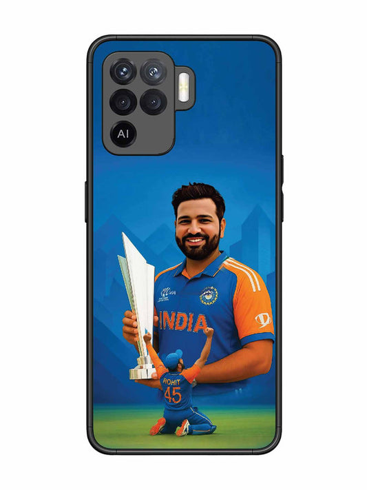 Oppo F19 Pro Rohit Sharma Cricketer