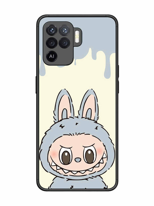 Oppo F19 Pro Labubu Closeup Blue
