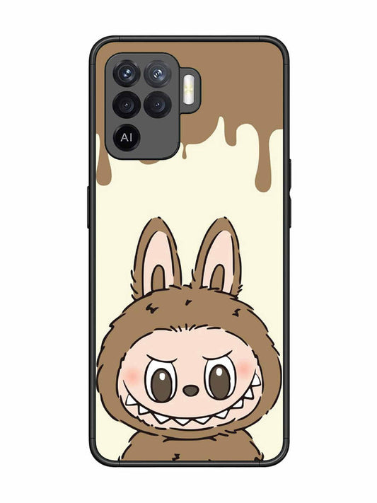 Oppo F19 Pro Labubu Closeup Chocolate