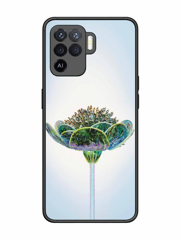 Oppo F19 Pro Liquid Glass Chromatic Flower