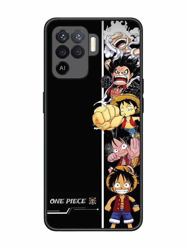 Oppo F19 Pro Luffy Evolution Gear 5 Anime Art