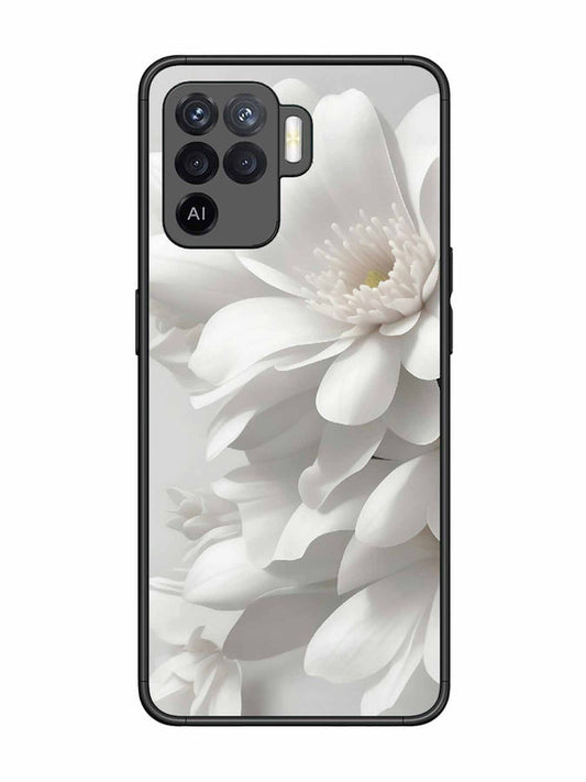 Oppo F19 Pro Soft Focus Purity white Flower