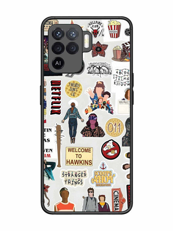 Oppo F19 Pro Stranger Things Sticker 2